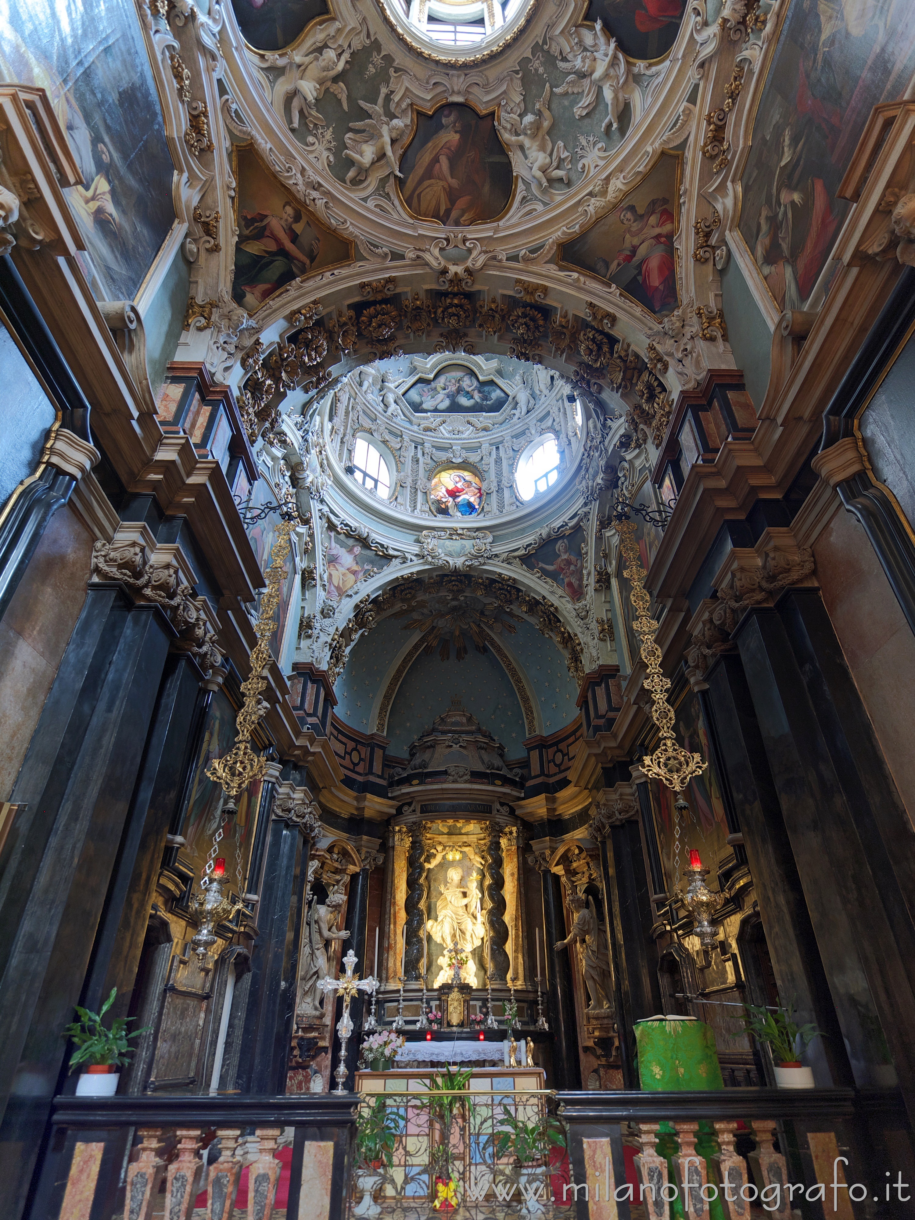 Milan (Italy) - Chapel of the Carmine Virgin in the Church of Santa Maria del Carmine